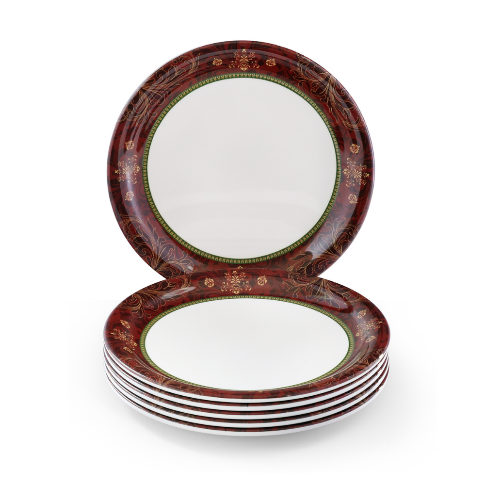 SUPERWARE, Plate Set - ORNAMENTAL | 6 Nos.