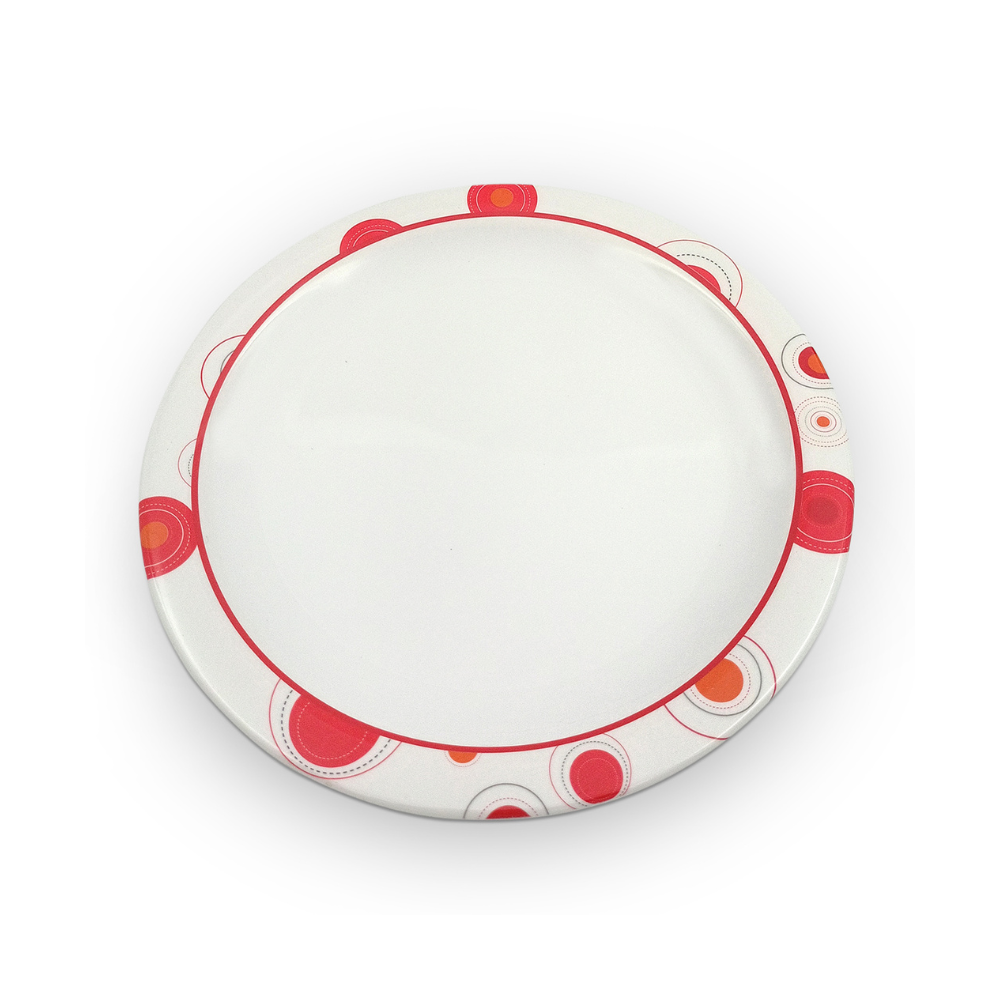 SUPERWARE, Plate Set - PARK RED | 6 Nos.