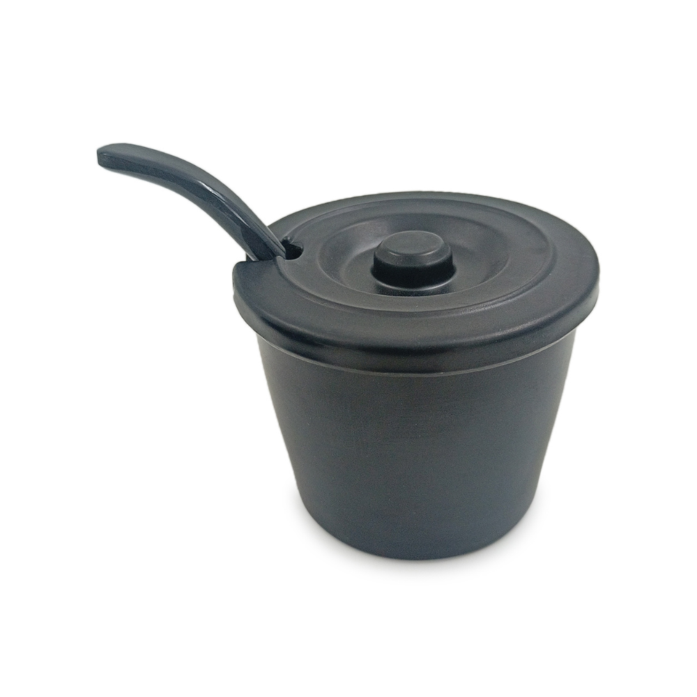 SUPERWARE, Trio Sauce Set - MATTE BLACK | Set Of 10 Pcs.