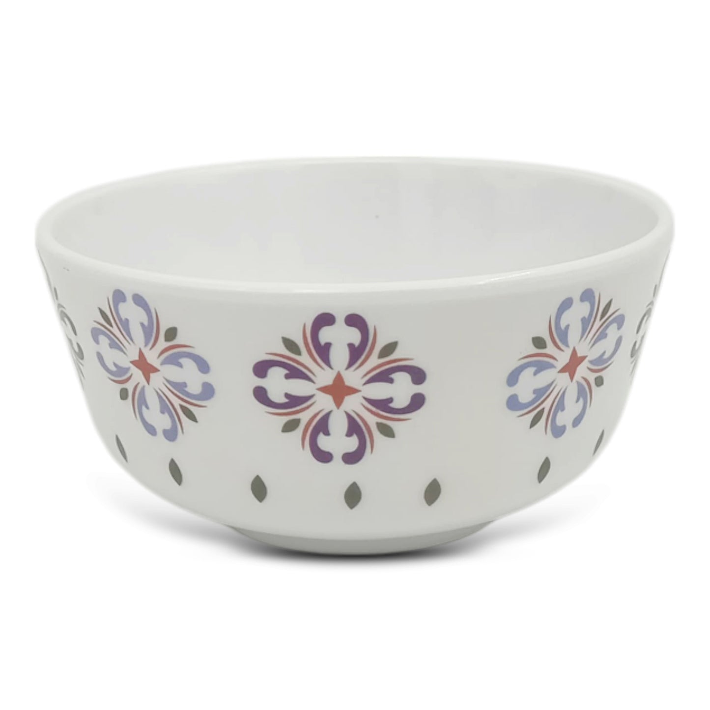 SUPERWARE | Pure Melamine | Bowl Set - Serene Sky 4" | 6 Nos. | Stain Free, Glazed Finish