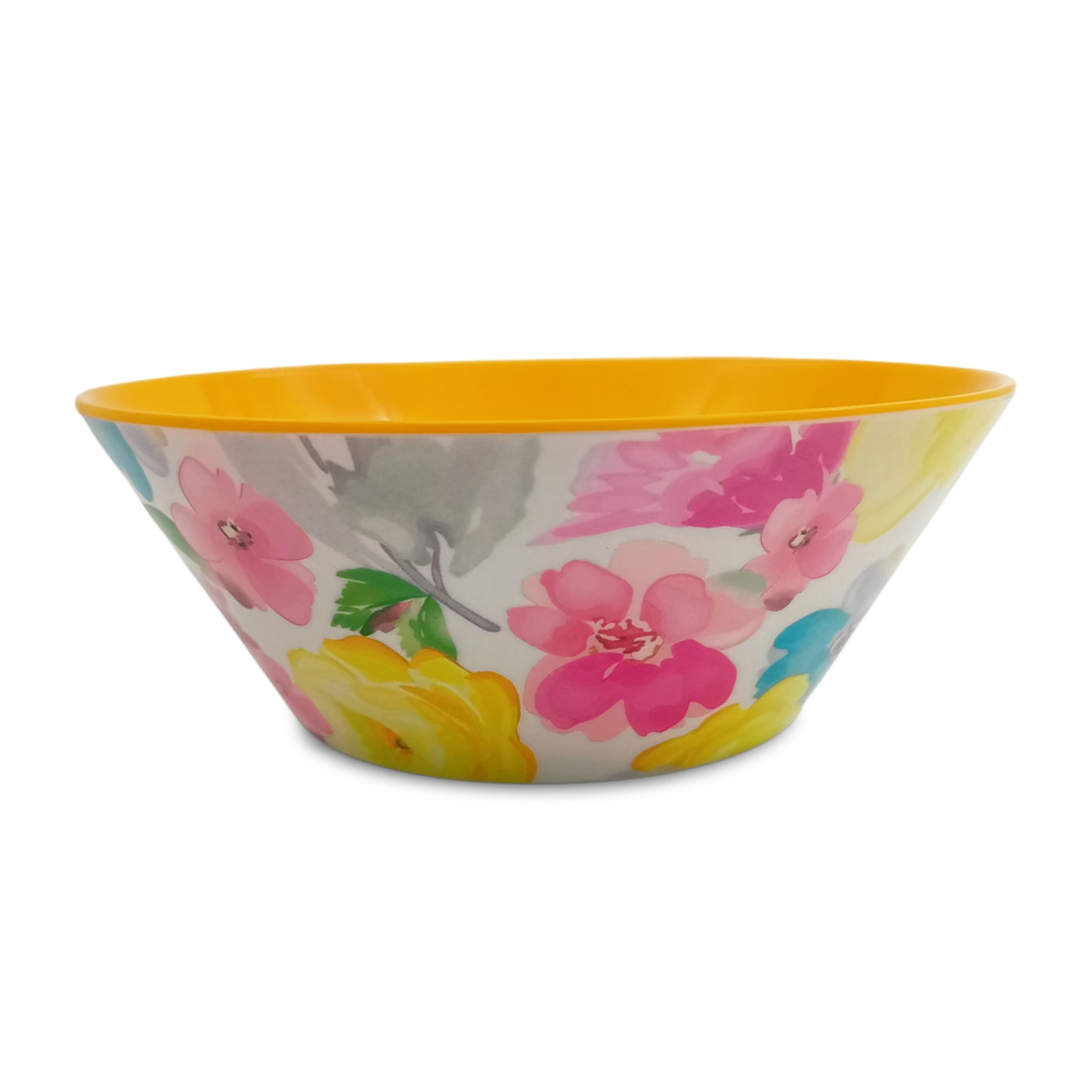 EKTRA | Premium Melamine | Hutzler Bowl Set – Spring Love (4 Nos.) | Durable, Fade Proof