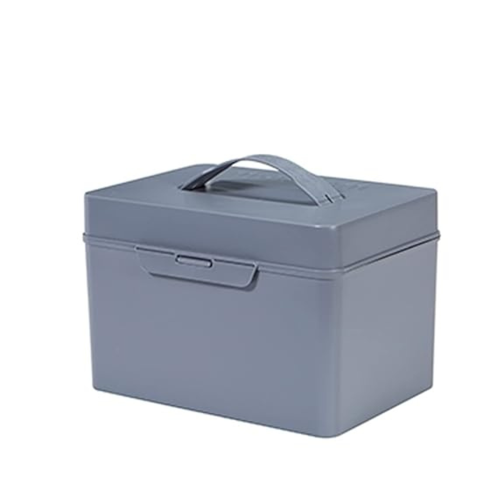 LITEM | Korea | My Cube Multipurpose Storage Box | White & Grey