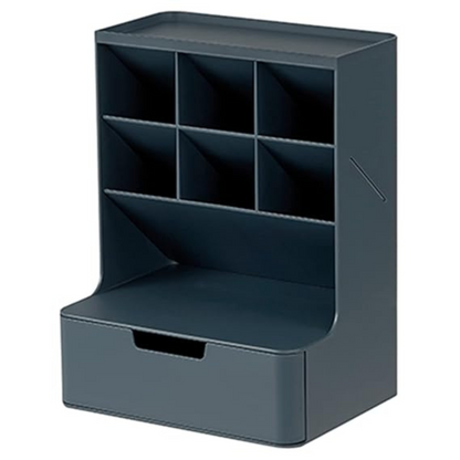 SYSMAX | Korea | Hive Desk Organiser | Cobalt green, Prussian blue & White