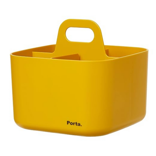 LITEM | Korea  | Porta Vita | Square Storage Box | Yellow