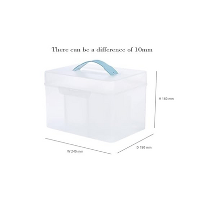 LITEM | Korea | My Cube Multipurpose Storage Box | White & Grey