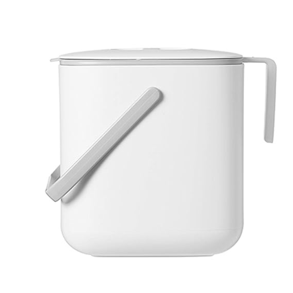 LITEM | Korea | Food Waste Basket Bin | White and Black