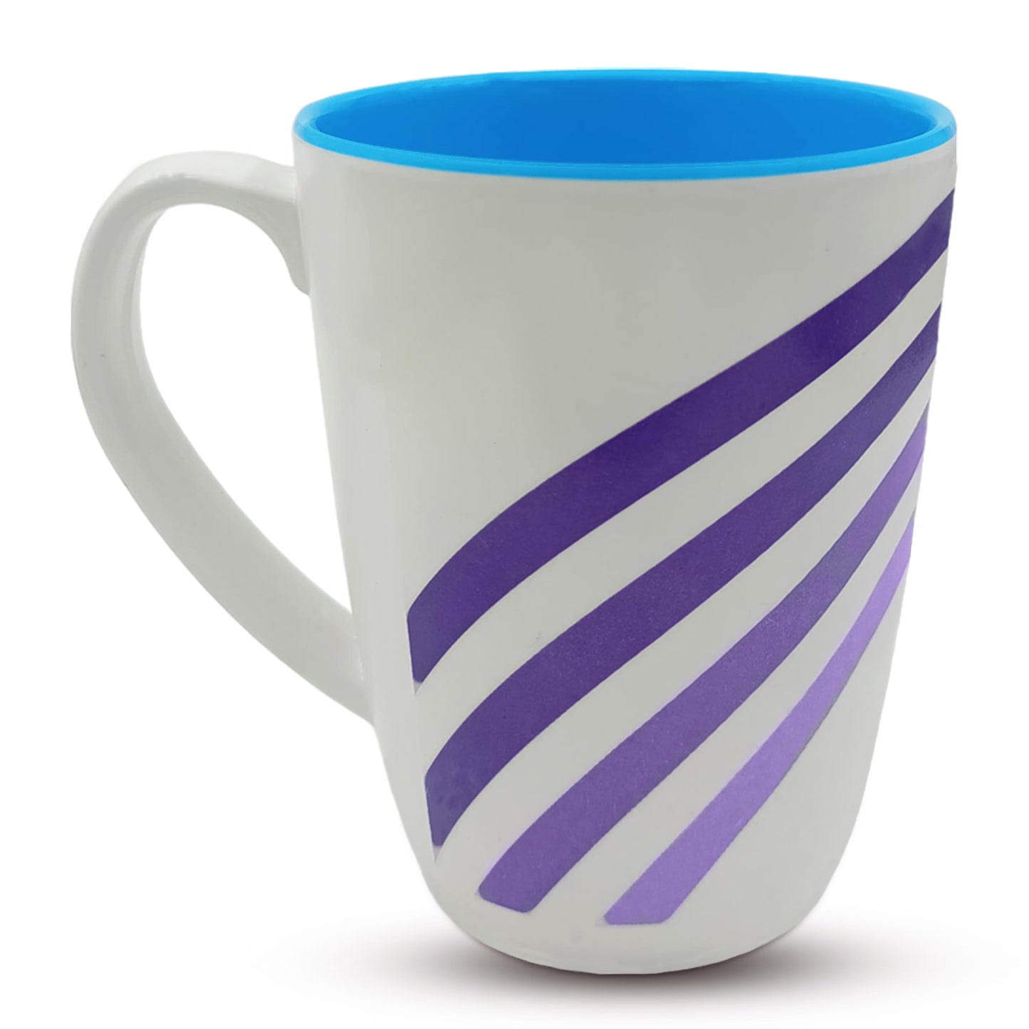 SUPERWARE | Pure Melamine | Coffee Mug – Wrap Purple 3” (350ml.) | Stain Free, Glazed Finish