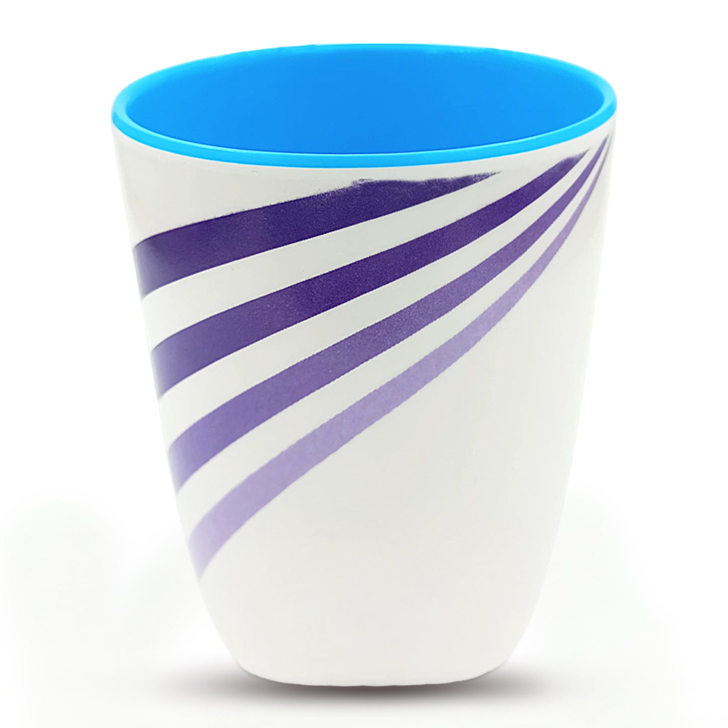 SUPERWARE | Pure Melamine | Coffee Mug – Wrap Purple 3” (350ml.) | Stain Free, Glazed Finish